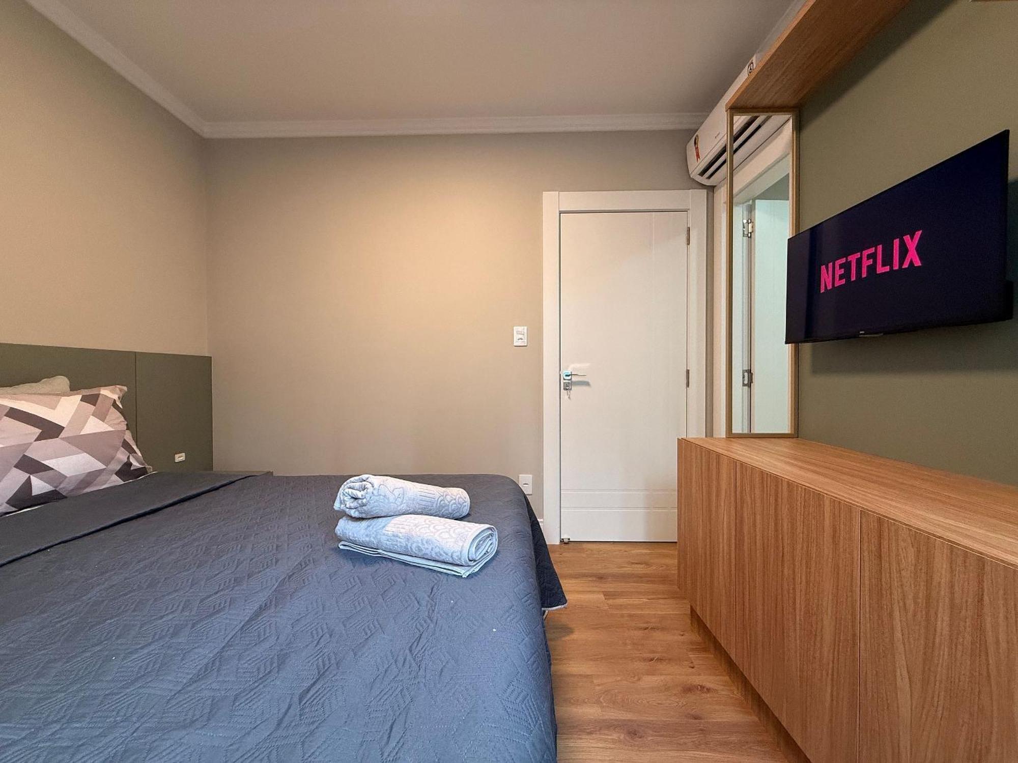 Pd01- 3 Suites| Centro| Churrasq.| Telas Protecao Balneário Camboriú 외부 사진